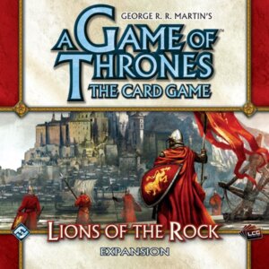 A Game of Thrones: The Card Game – Lions of the Rock board game cover