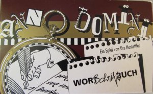 Anno Domini: Wort Schrift Buch board game cover