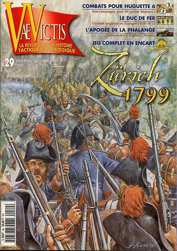 Zürich 1799 board game cover