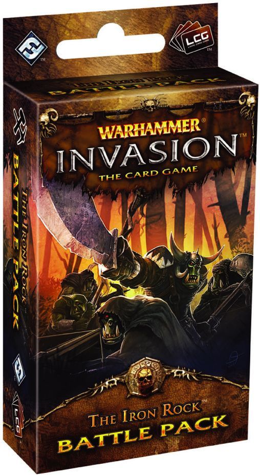 Warhammer: Invasion – The Iron Rock board game cover