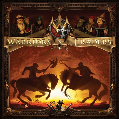 Warriors & Traders board game cover