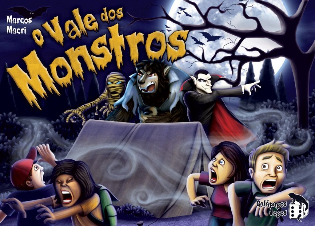 O Vale dos Monstros board game cover