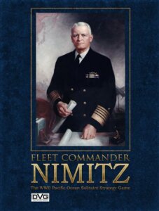 Fleet Commander: Nimitz – The WWII Pacific Ocean Solitaire Strategy Game board game cover