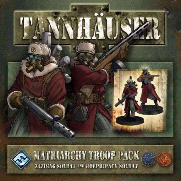 Tannhäuser: Matriarchy Troop Pack board game cover