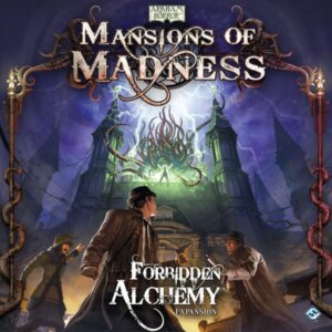 Mansions of Madness: Forbidden Alchemy board game cover