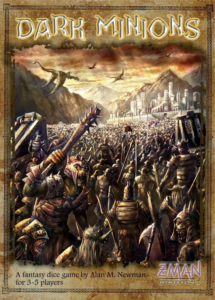 Dark Minions board game cover