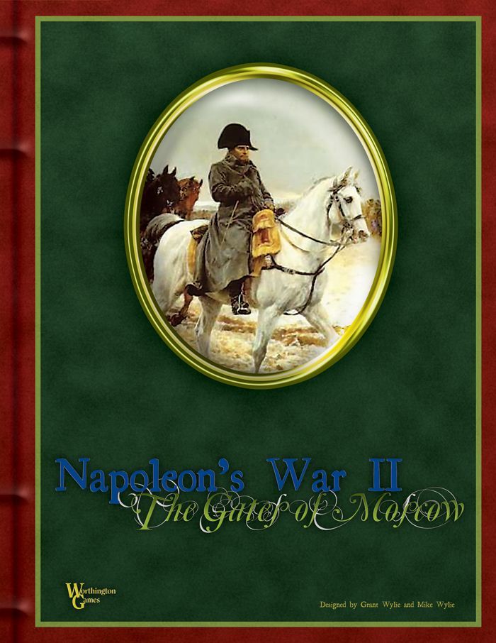 Napoleon’s War II: The Gates of Moscow board game cover