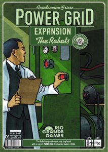 Power Grid: The Robots board game cover