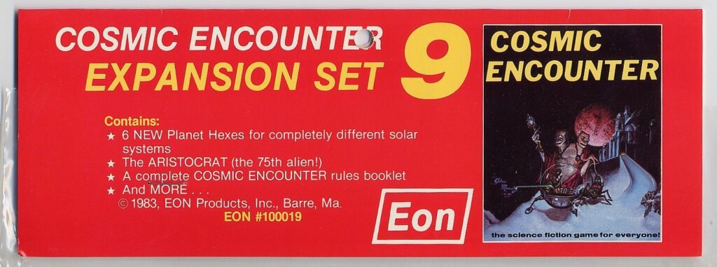 Cosmic Encounter: Expansion Set #9 board game cover