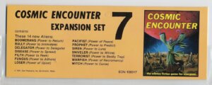 Cosmic Encounter: Expansion Set #7 board game cover