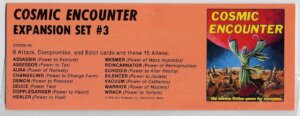 Cosmic Encounter: Expansion Set #3 board game cover