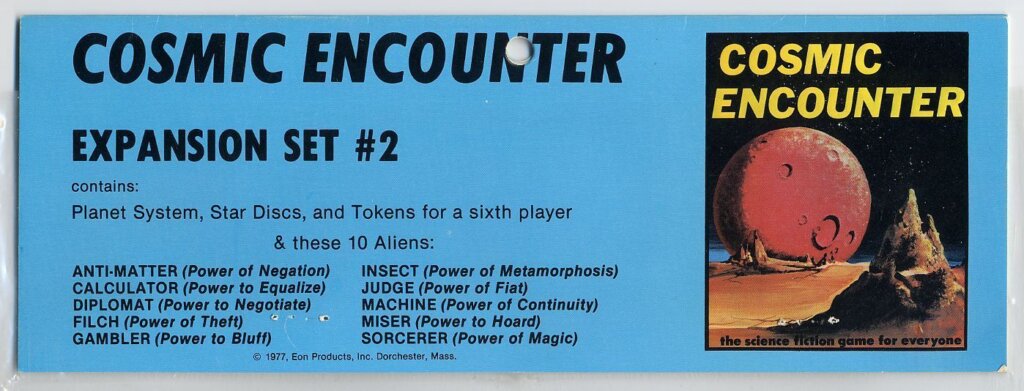Cosmic Encounter: Expansion Set #2 board game cover