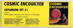 Cosmic Encounter: Expansion Set #1 board game cover