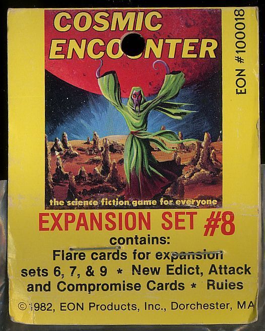 Cosmic Encounter: Expansion Set #8 board game cover
