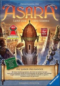 Asara: Die Gaben des Kalifen board game cover