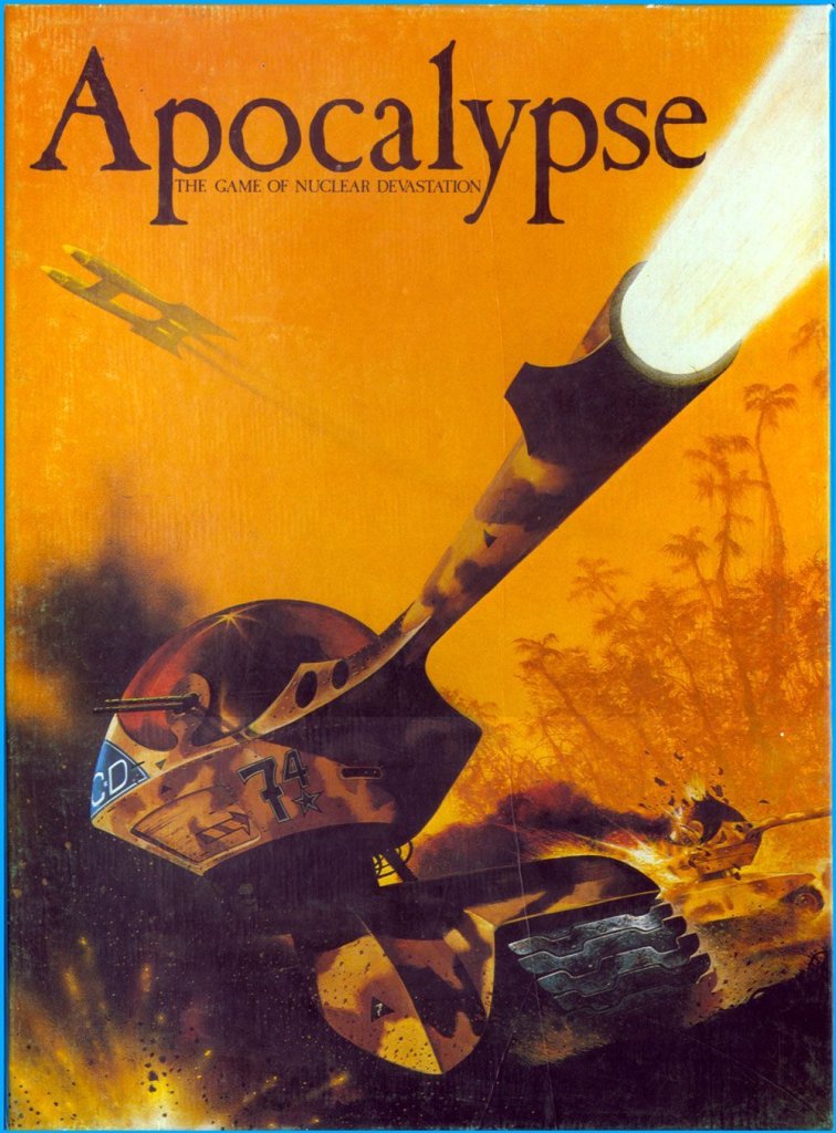Apocalypse: The Game of Nuclear Devastation board game cover