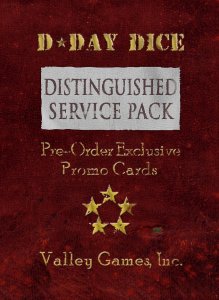 D-Day Dice: Distinguished Service Pack board game cover