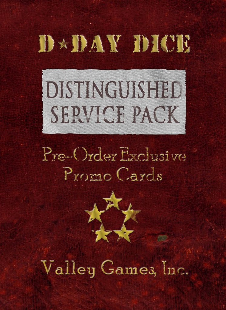 D-Day Dice: Distinguished Service Pack board game cover
