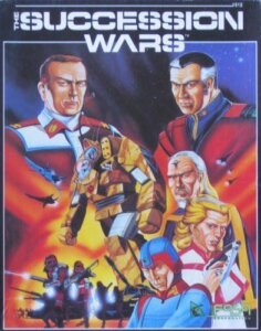 The Succession Wars board game cover