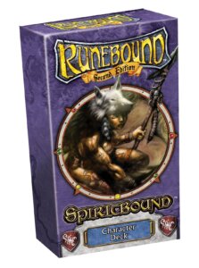 Runebound: Spiritbound Character Deck board game cover