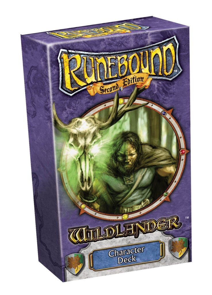 Runebound: Wildlander Character Deck board game cover