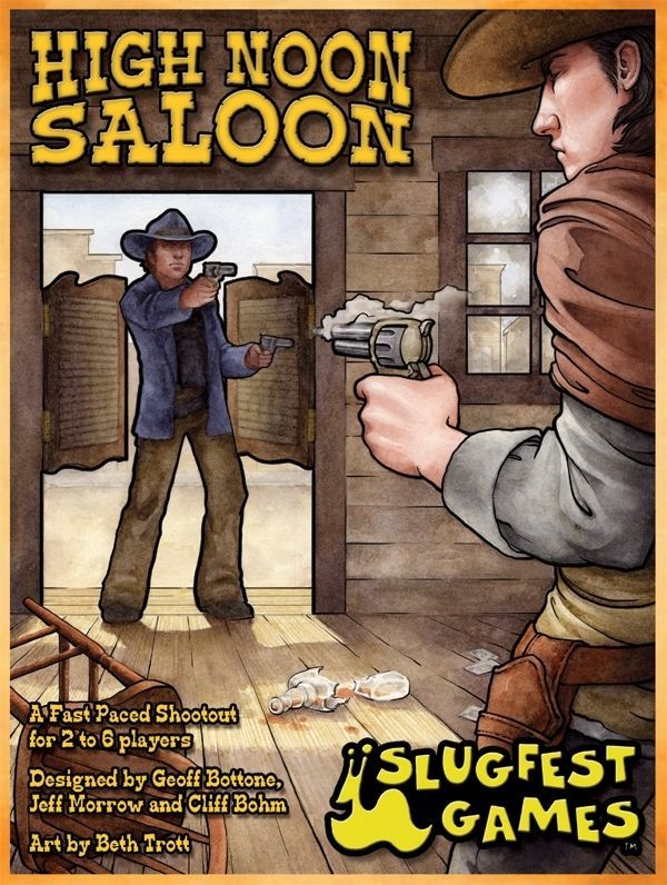 High Noon Saloon board game cover