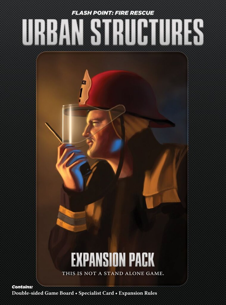 Flash Point: Fire Rescue – Urban Structures board game cover