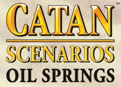Catan Scenarios: Oil Springs board game cover