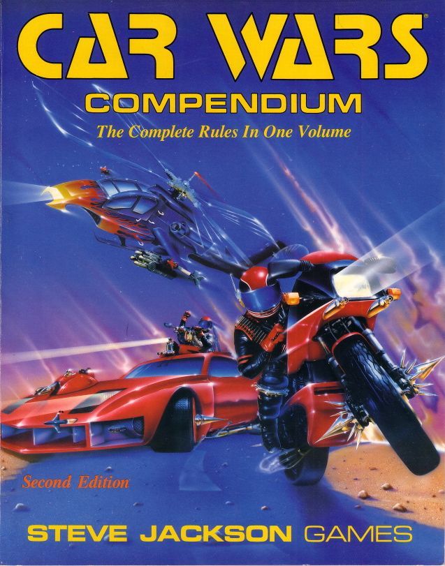 Car Wars Compendium board game cover