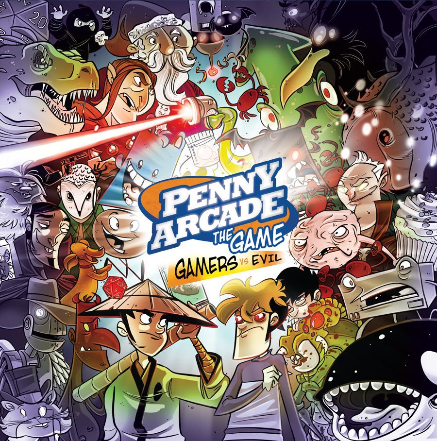 Penny Arcade: The Game – Gamers vs. Evil board game cover