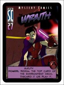 Sentinels of the Multiverse: Rook City – The Wraith Promo Card board game cover
