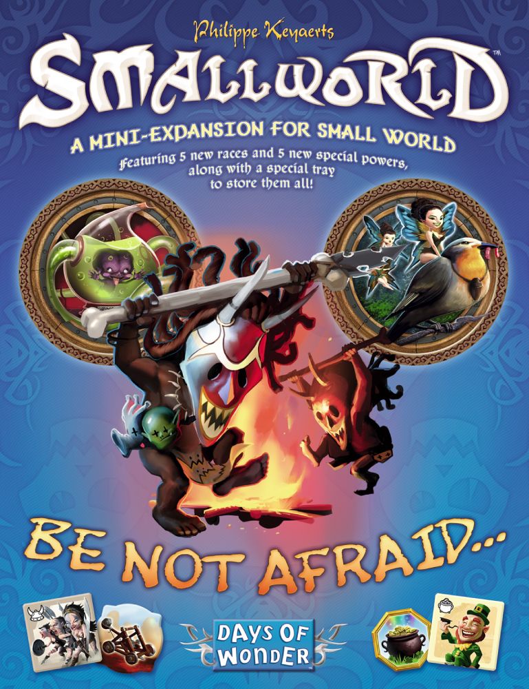 Small World: Be Not Afraid… board game cover