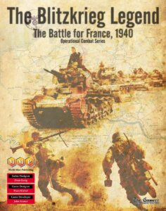 The Blitzkrieg Legend: The Battle for France, 1940 board game cover