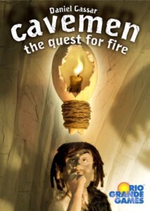 Cavemen: The Quest for Fire board game cover