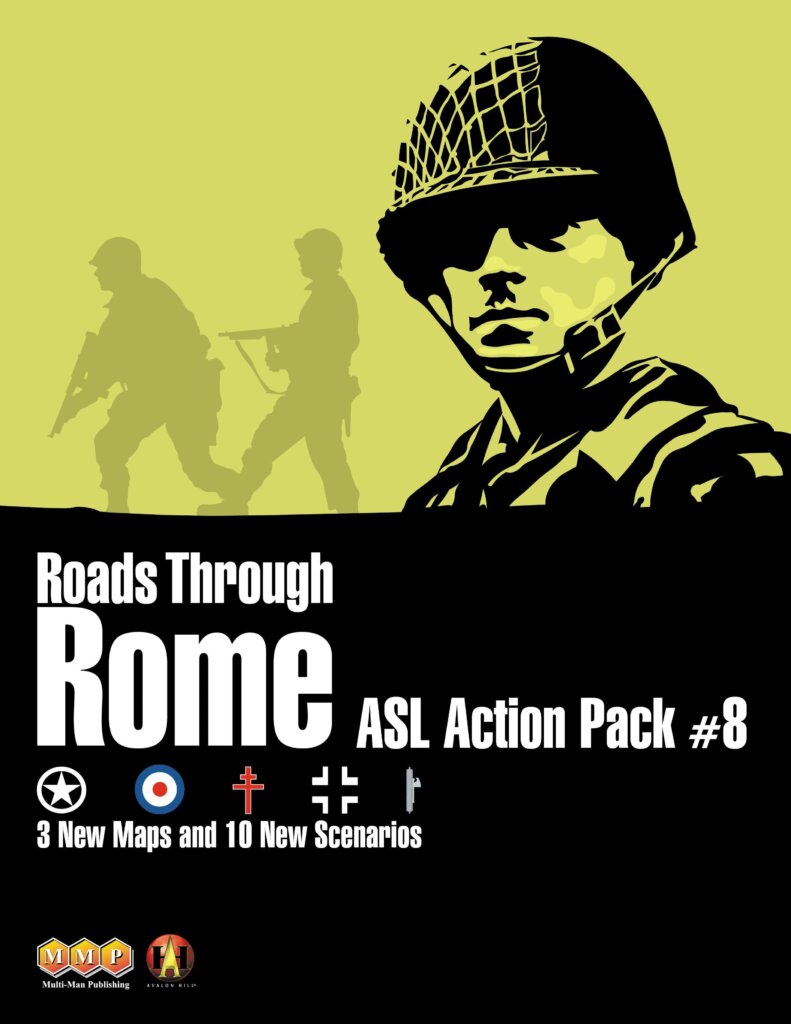 ASL Action Pack #8: Roads Through Rome board game cover
