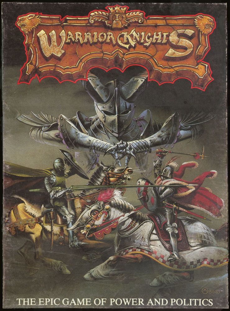 Warrior Knights board game cover