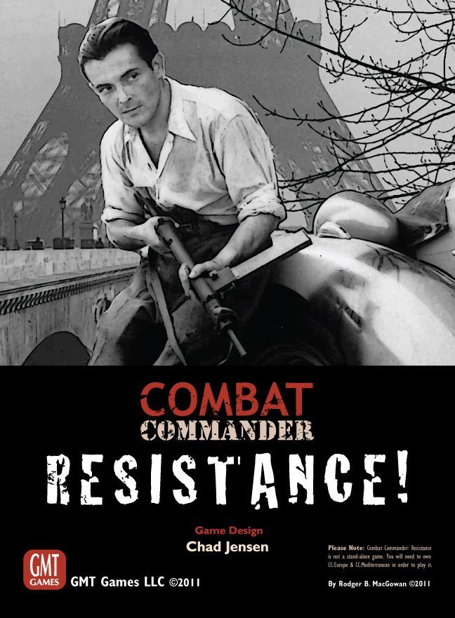Combat Commander: Resistance! board game cover