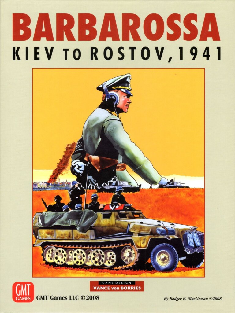 Barbarossa: Kiev to Rostov, 1941 board game cover