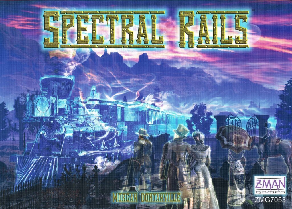Spectral Rails board game cover