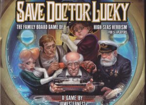 Save Doctor Lucky board game cover