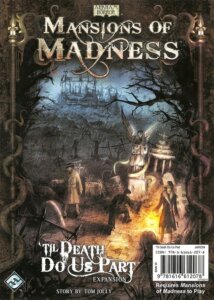 Mansions of Madness: ‘Til Death Do Us Part board game cover