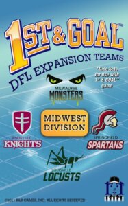 1st & Goal: Midwest Division board game cover