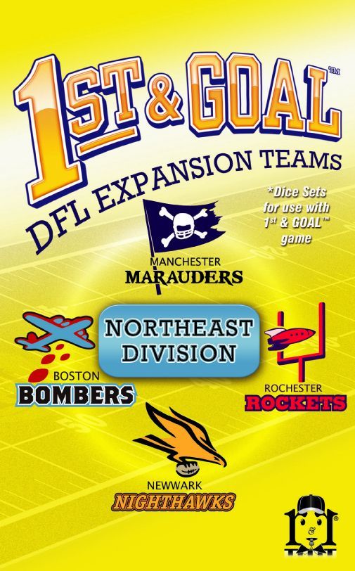 1st & Goal: Northeast Division board game cover