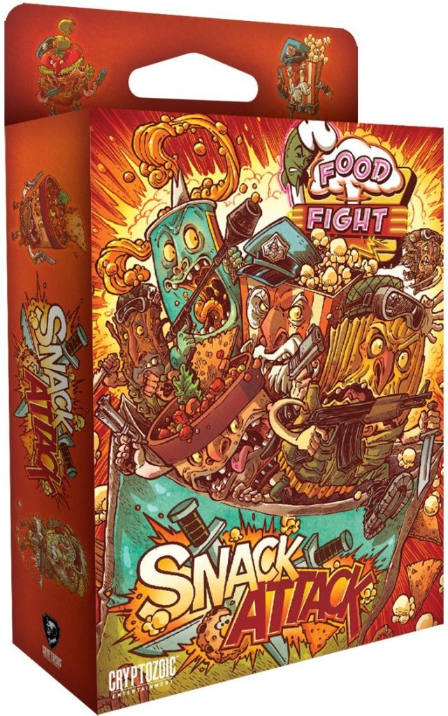 Food Fight: Snack Attack board game cover