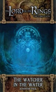 The Lord of the Rings: The Card Game – The Watcher in the Water board game cover