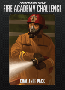 Flash Point: Fire Rescue – Fire Academy Challenge board game cover