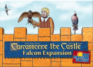 Carcassonne: The Castle – Falcon Expansion board game cover
