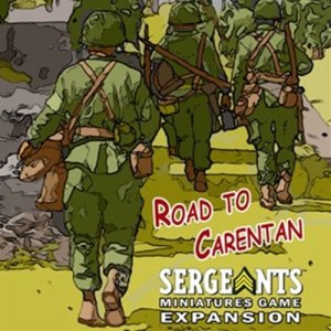 Sergeants Miniatures Game: Road to Carentan board game cover