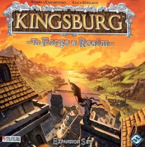 Kingsburg: To Forge a Realm board game cover