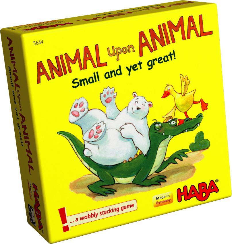 Animal Upon Animal: Small and Yet Great! board game cover